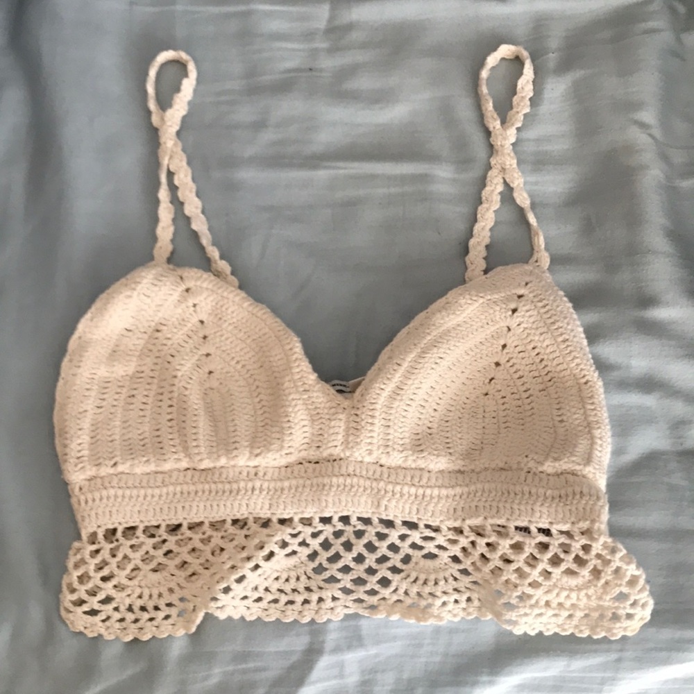 Crochet crop top